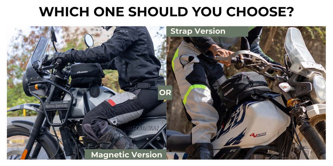 TrailBlazer Tank Bag: Magnetic vs Strap — Which One Should You Choose?