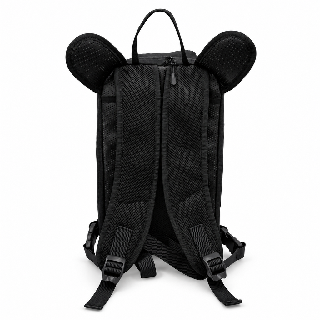 Rahgear Recon motorcycle tank bag converted into backpack