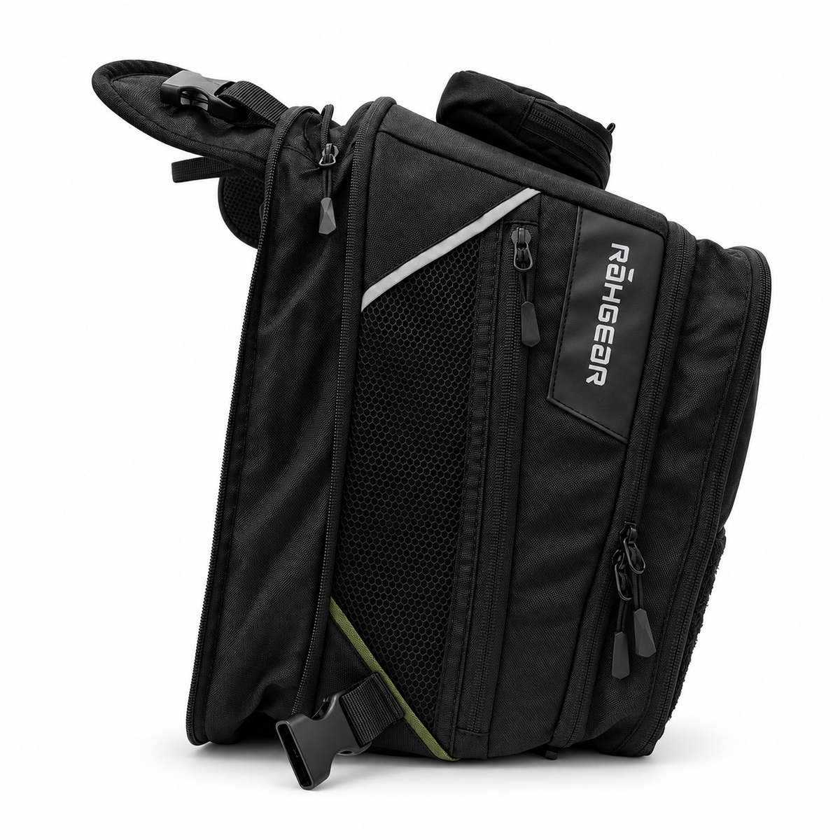 Recon motorcycle tank bag expanded from 20L to 25L