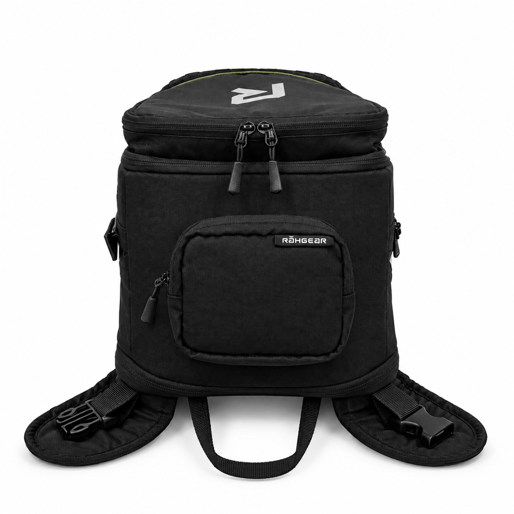Removable quick access pouch on Rahgear Recon tank bag