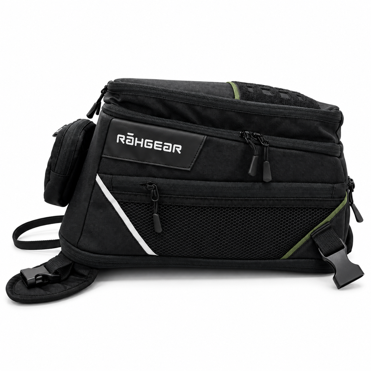 Quick access mesh pocket on Rahgear Recon tank bag